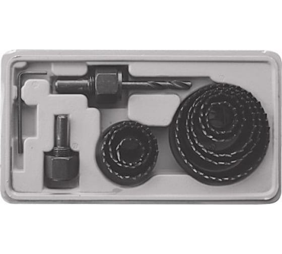 instrument116.com Пилы круговые набор 8шт (19,22,28,32,38,44,51,64 мм) в кейсе FIT 36736