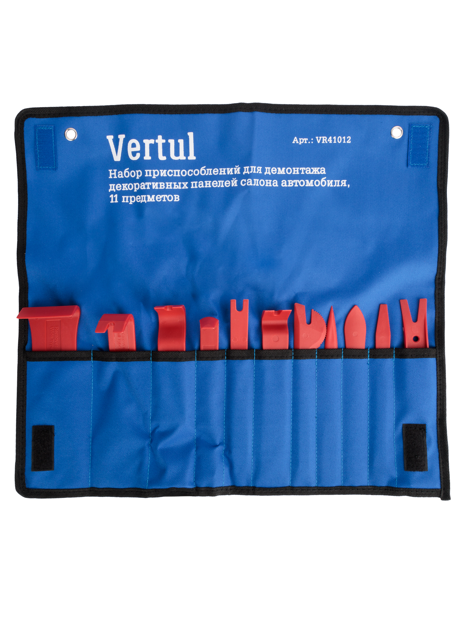 instrument116.com Набор съемников для демонтажа облицовочных панелей 11пр. "VERTUL" VR41012